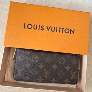 Louis Vuitton Monogram Wallet  in Brown and Gold